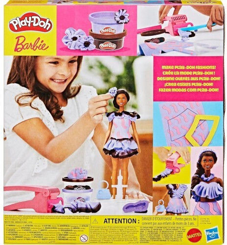 Hasbro Play-doh Barbie Fashionista Ruffles Σετ G1359