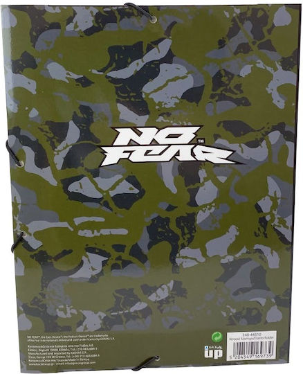 Back Me Up A4 Преспан Хартия Папка с Маркуч No Fear Forest Puma 25x35cm 348-44510