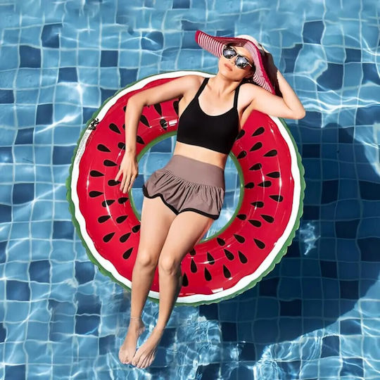 Swim Ring Shape Watermelon Design 90cm 4pcs