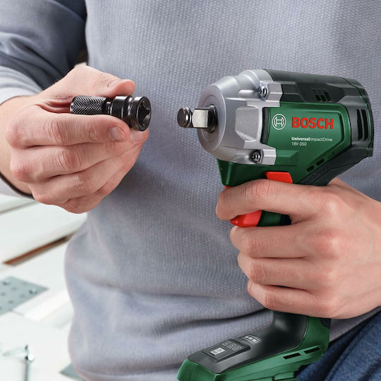 Bosch UniversalImpactDrive 18V-350 Ударен гайковерт Соло с Приемник 1/2"