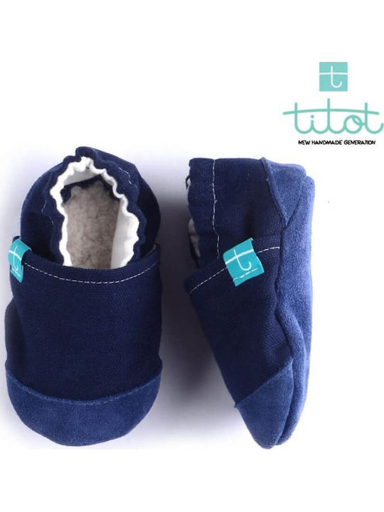 Titot Baby Hausschuhe Hellblaue