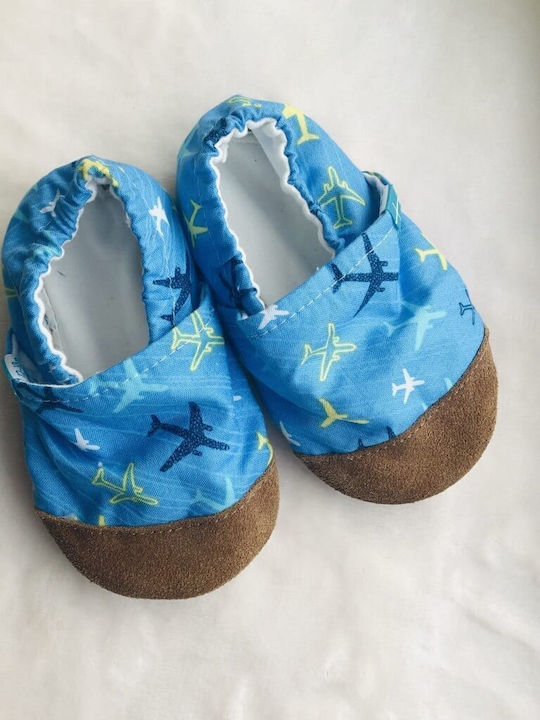 Titot Baby Slippers Light Blue