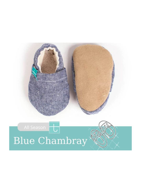 Titot Baby Hausschuhe Hellblaue