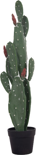 Plantă Sintetică Decorativă Hm4748 Cactus Ghiveci 16x20x85cm