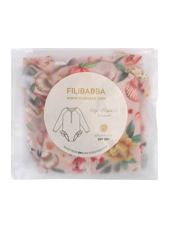 Filibabba Детски Бански Една част Розов