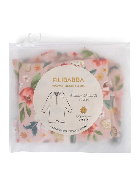 Filibabba Детски Бански Една част Розов