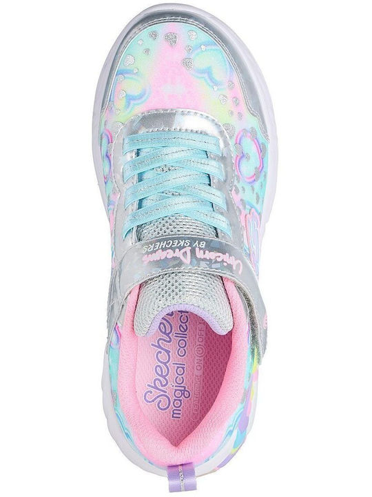Unicorn Dreams Kids Sneakers with Scratch Multicolour