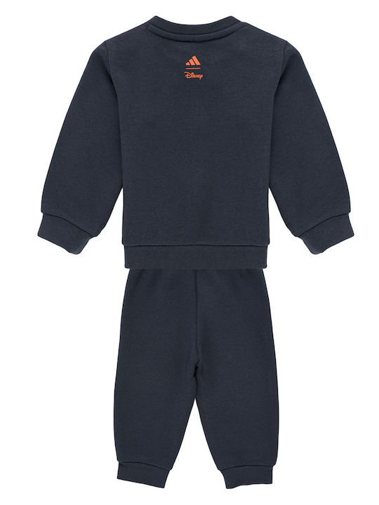 Kids Sweatpants Set Black 2pcs Disney Mickey Mouse