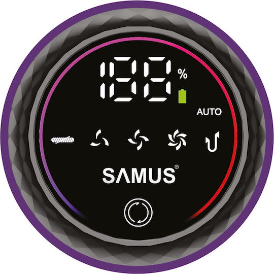 Samus Power Wiederaufladbar 2-in-1 Staubsauger Stick & Handgerät 29.6V Gray