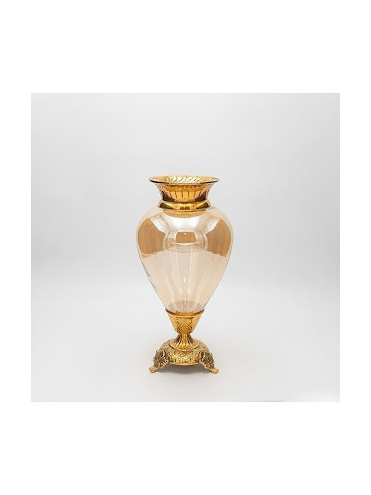 Eurolamp Decorative Vase Gold 17x17x33cm
