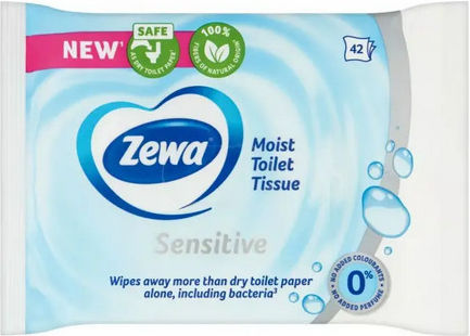 Zewa Pure Υγρά Μαντηλάκια