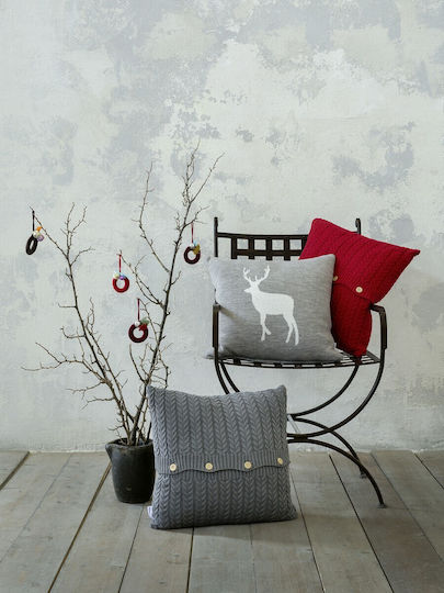 Nima Throw Pillow Dunder Gray 45x45cm Nima Throw Pillow Dunder Gray 45x45cm