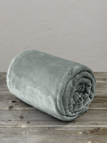 Kocoon Blanket Velvet Single 150x220cm Meleg Green