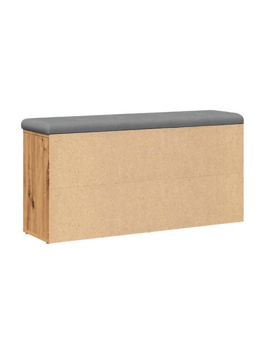 Entry Furniture with Shoe Rack Coffee 102x32x50cm