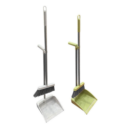 TnS Plastic Dustpan with Stick