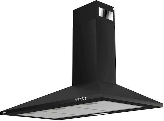 Ciarra Freestanding Vent Hood 90cm Black