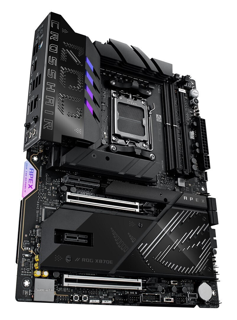 Asus ROG Crosshair X870E Apex Wi-Fi Motherboard ATX με AMD AM5 Socket 90MB1KR0-M0EAY0