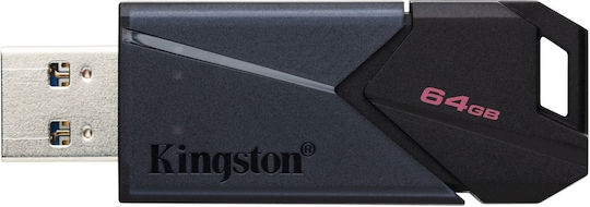 Kingston Datatraveler 64ГБ USB 3.2 Стик Сив