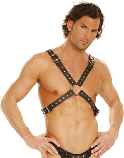 Kinksters Ανδρικό Harness Μαύρο