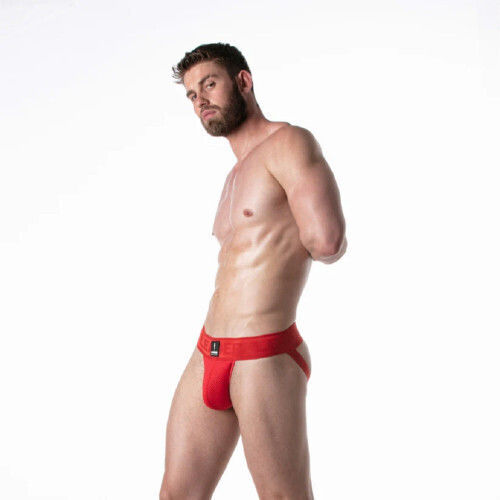 Leader Herren Jockstrap Rot