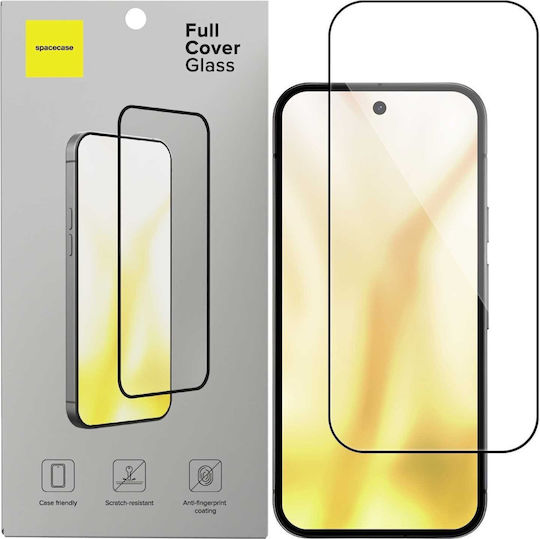 Spacecase 2.5D 0.33mm Tempered Glass Μαύρο (Google Pixel 9a)