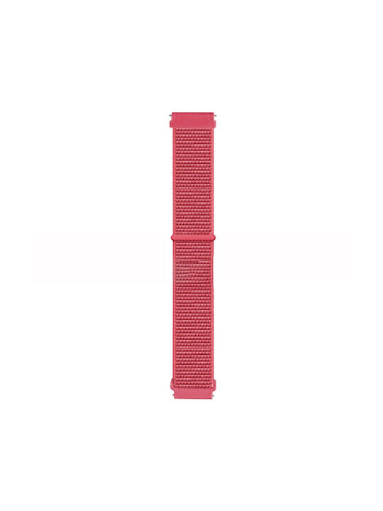 Kalebol Strap Fabric Red (Galaxy Watch4/5/6/7/FE/4 Classic/6 Classic/5 Pro)
