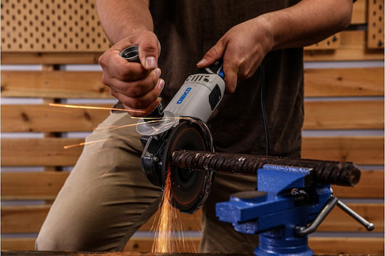 Deko DKAG125XP110S Τροχός 125mm Ρεύματος 1100W με Ρύθμιση Στροφών