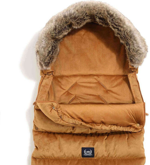 La Millou Uni Калъф за количка Waterproof Ирис с велурено покритие 110x50εκ.