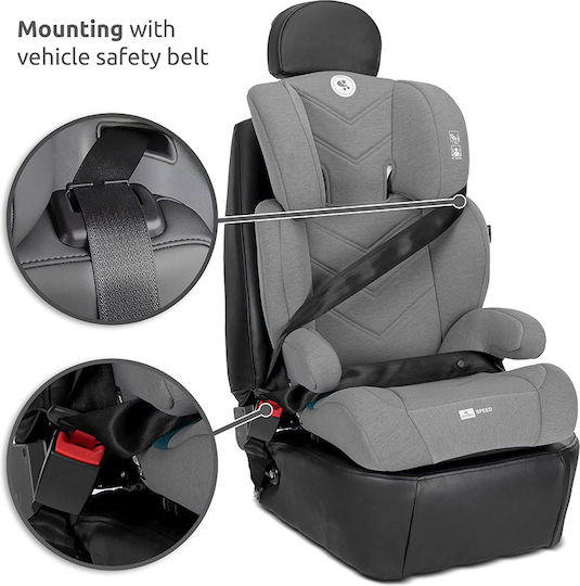 Lorelli Speed Детско Столче за Кола High-back Booster i-Размер Зелен 15-36 кг