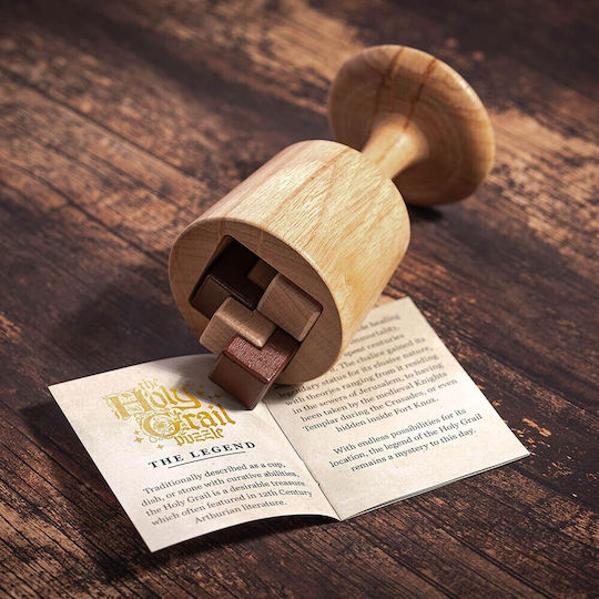 Myths Legends Holy Grail Puzzle made of Wood