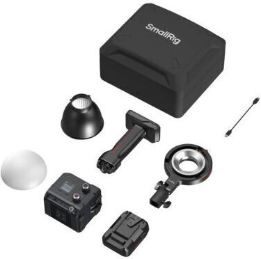 SmallRig Smallrig Smallrig Dauerlicht Kit 5383 Rc 100c Cob LED Tintenblau Batteriegriff