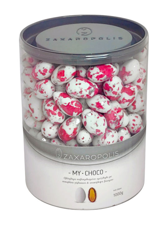 Zaxaropolis My Choco Classic Jordan Almonds Fuchsia 1000gr