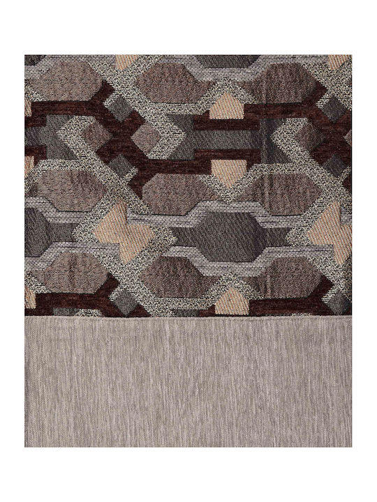 Silk Fashion 2010-2 Σετ Ριχτάρια 3τμχ Chenille Καφέ 5206978075599