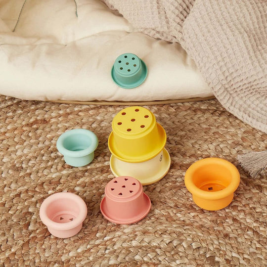Bieco Bieco Baby Aktivitätsspielzeug Stapeln aus Silikon