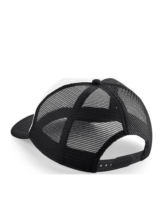 Tralalero Tralala Adult Soft Trucker Hat Mesh Black White Polyester Adults Unisex One Size