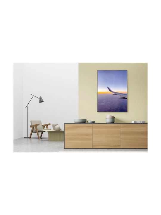 Panou Aripă Avion Peste Orizontul Răsăritului 100x150