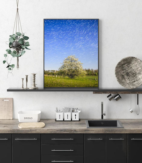 Painting Tree Under Starry Night Sky Tree Under Starry Night Sky 70x100