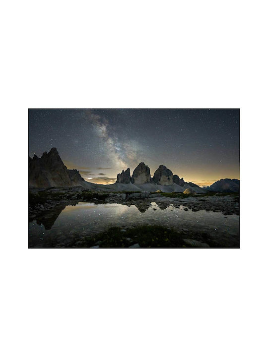 Панел Starry Night Over Mountains Една Нощ Над Планините 120x80
