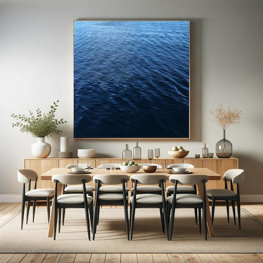 Πίνακας Deep Blue Sea Βαθύ Γαλάζιο Θάλασσα 120x120