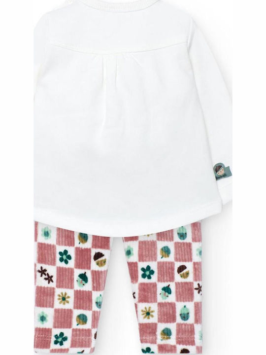 Kids' Set with Pants Winter 2pcs White