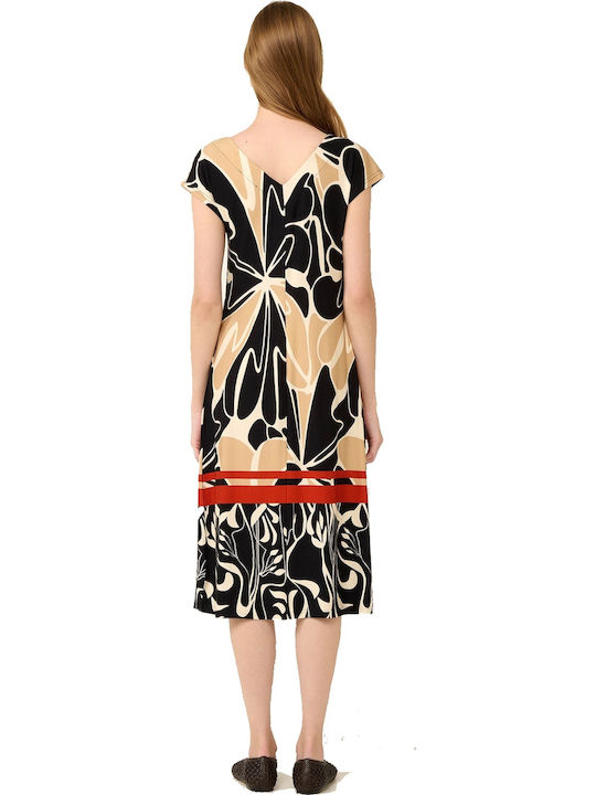 Sommer Damenkleid Schwarz