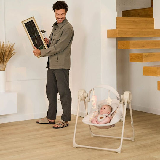 Kinderkraft Swingee Electric Relax pentru Bebeluși Bej Kinderkraft Swingee Electric Relax pentru Bebeluși Bej