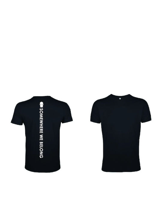T-shirt Μαύρο