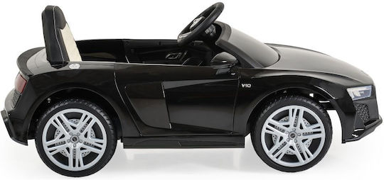 Audi R8 Spyder Cu Un Loc Cu Telecomandă 12 Volți Negru Pentru 3+ Ani