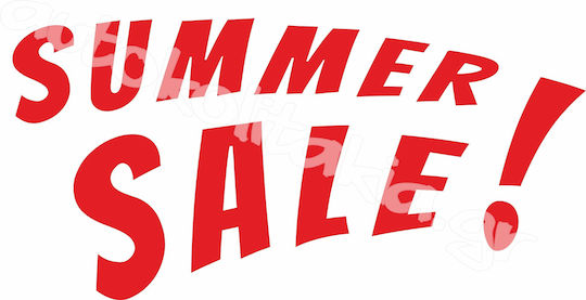 Αυτοκόλλητο Εκπτώσεων - Summer Sale 92 - Καφέ