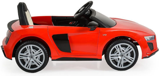 Audi R8 Spyder Едноместен с Дистанционно Управление 12 Волта Червен за 3+ Години