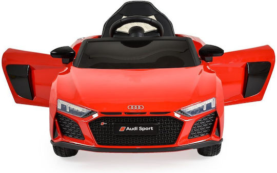 Audi R8 Spyder Едноместен с Дистанционно Управление 12 Волта Червен за 3+ Години