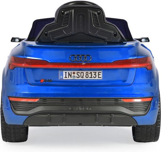 Audi SQ8 Cu Un Loc Cu Telecomandă Inspirat 12 Volți Albastru Pentru 3+ Ani