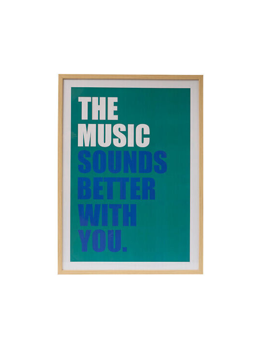 Atmosphera Painting Poster Frame Music Darius 50x70 cm – Modern Flow Collection 206434a