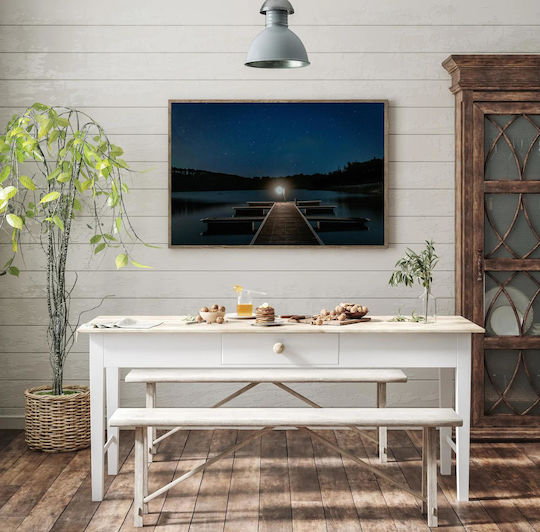Painting Starry Night At Dock Έναστρη Νύχτα Στην Αποβάθρα 120x80